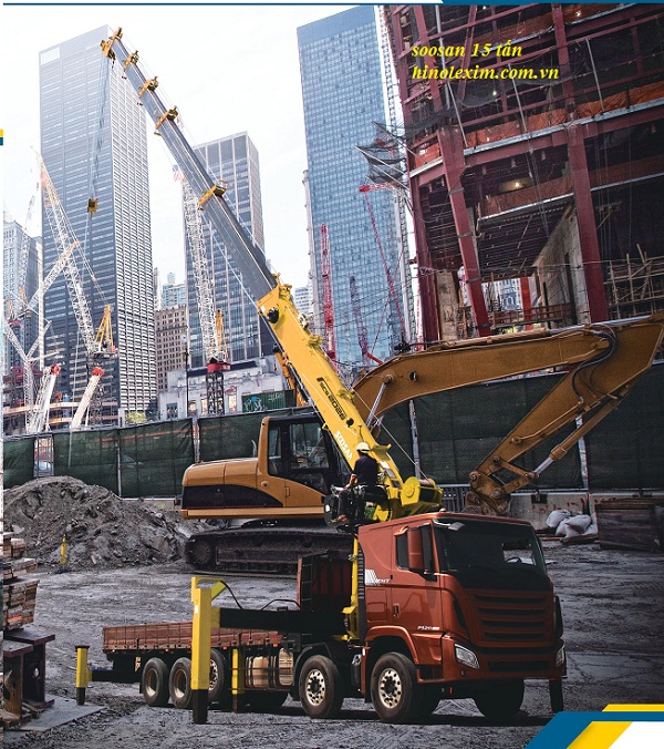 cẩu 15 tấn Soosan - Model SCS 1516
