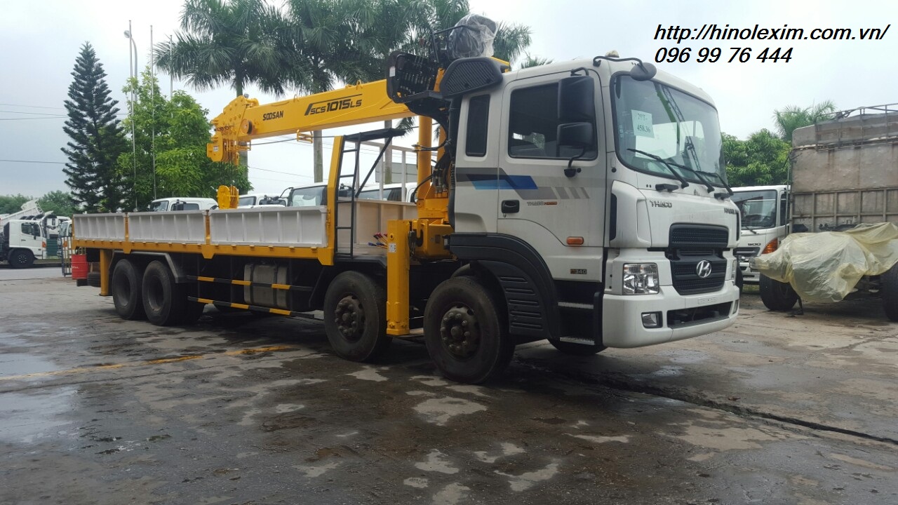 Cẩu tự hành Soosan 10 tấn - Model SCS  1015