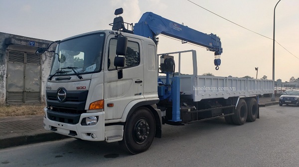 Xe hino lắp cẩu 8 tấn Dongyang