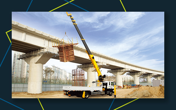 Cẩu 5 tấn Soosan - Soosan Crane 5 Ton