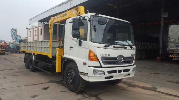 hino 15 tấn gắn cẩu 5 tấn | model FL8JTSA-SCS524