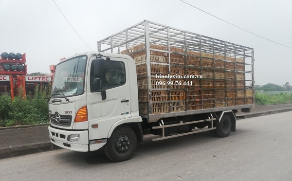 xe chở gia cầm 6 tấn - Hino FC9JJTC 