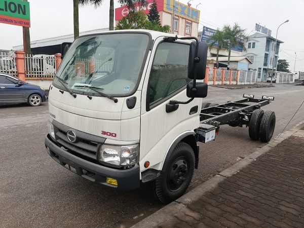 xe hino 3,5 tấn thùng siêu dài 5,7m - Model Dutro XZU352 - 130 MDL